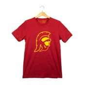 USC Trojans Heritage Cardinal Tommy Head Logo T-Shirt